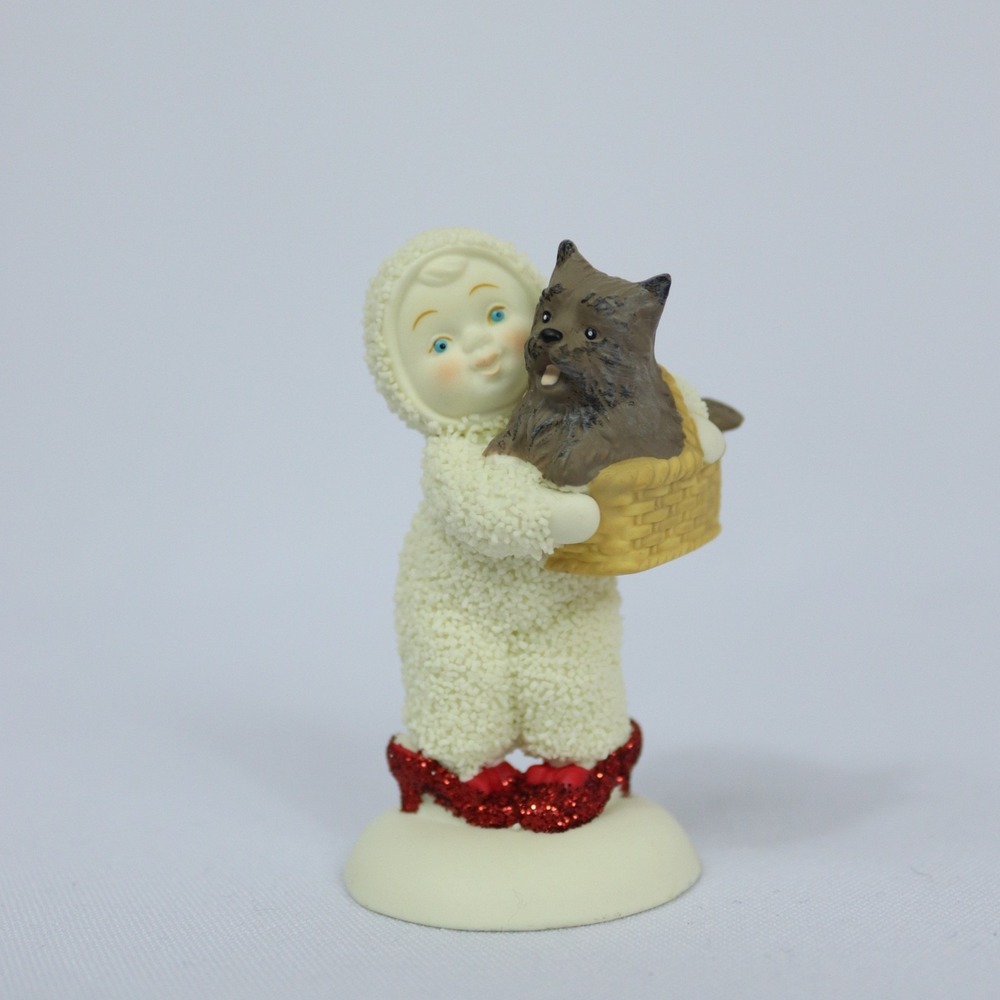 Dept 56 Snowbabies Wizard of Oz No Place Like Home 2006 Ruby Shoes Toto 3"